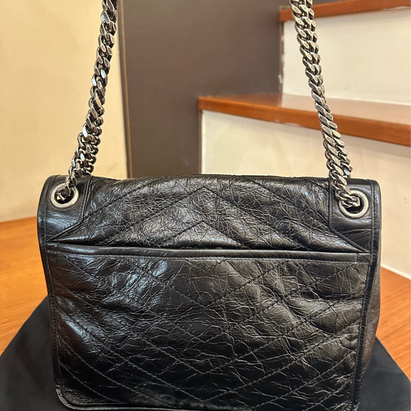 YSL 全黑NIKI 中號-3