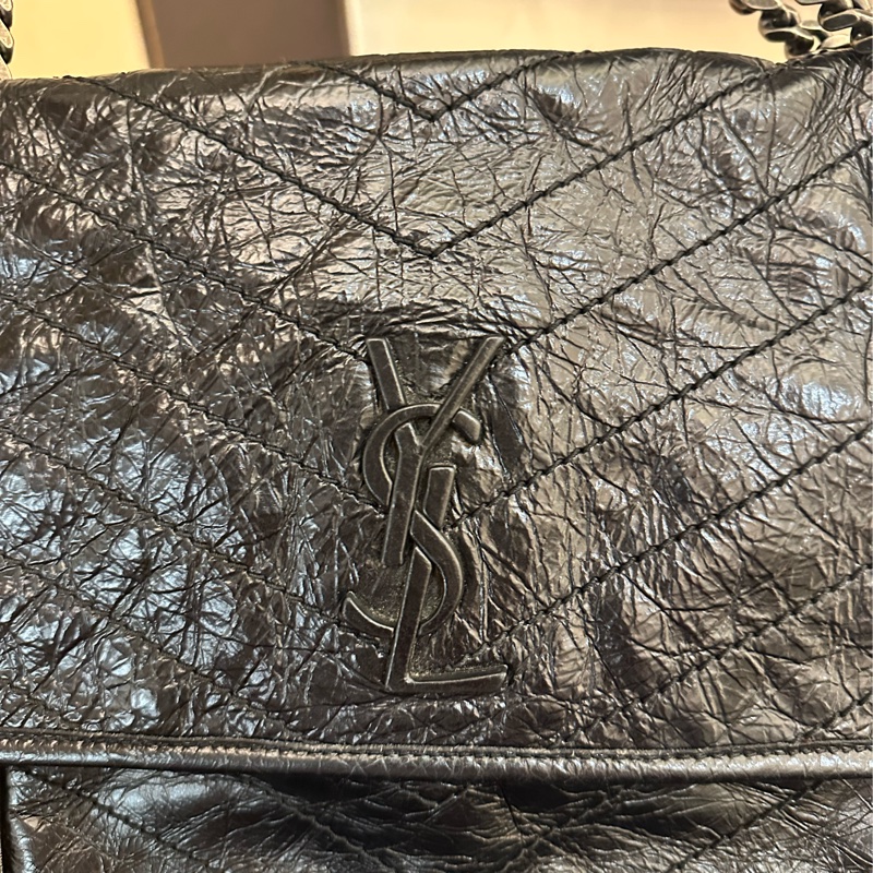 YSL 全黑NIKI 中號-7