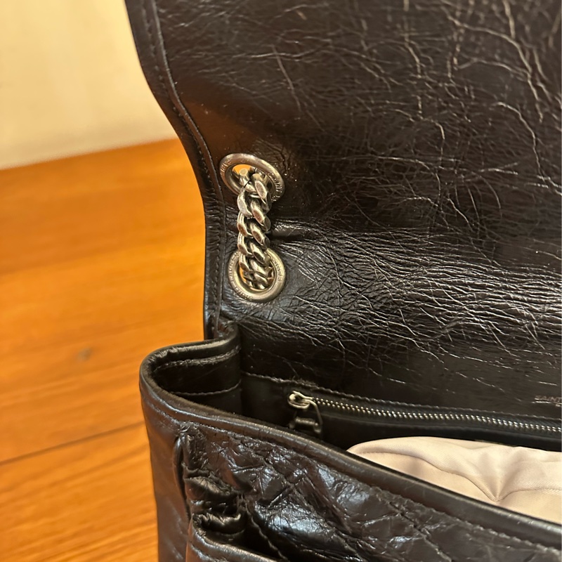YSL 全黑NIKI 中號-15