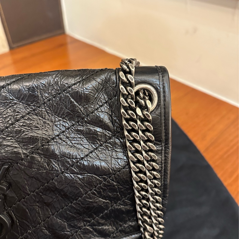 YSL 全黑NIKI 中號-19