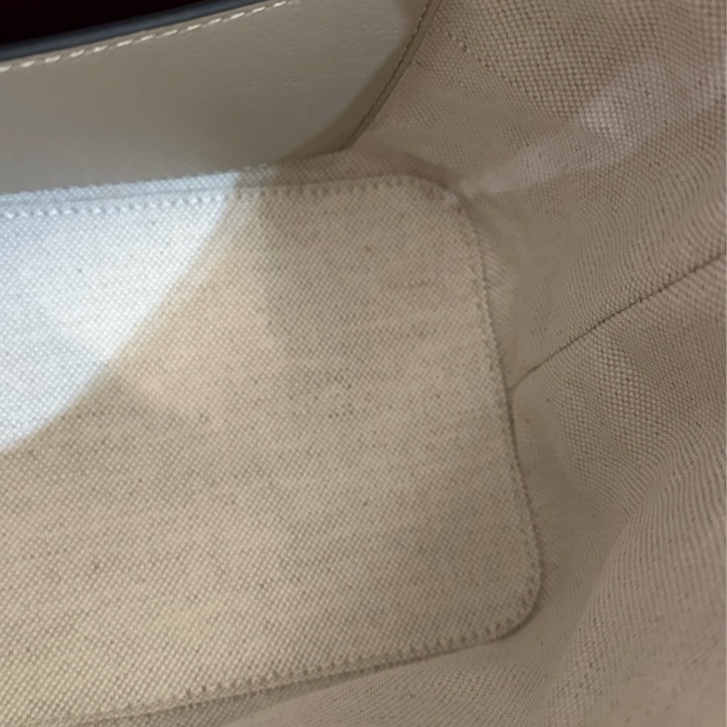 GUCCI 米白紅綠PVC可調整肩背包-13