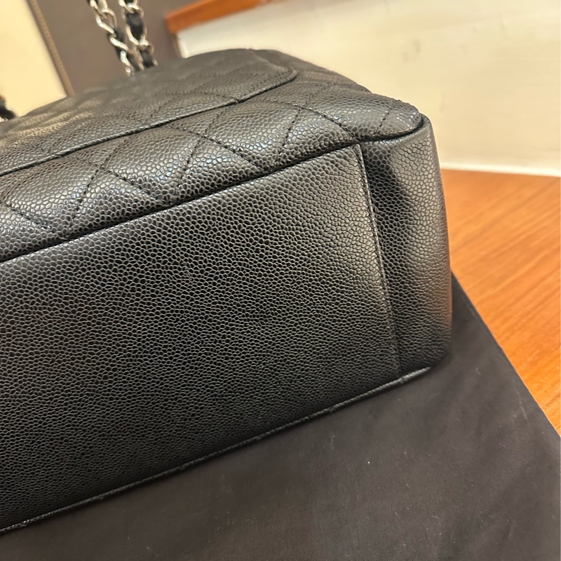 CHANEL 黑荔枝銀鏈GST 超級好看-5