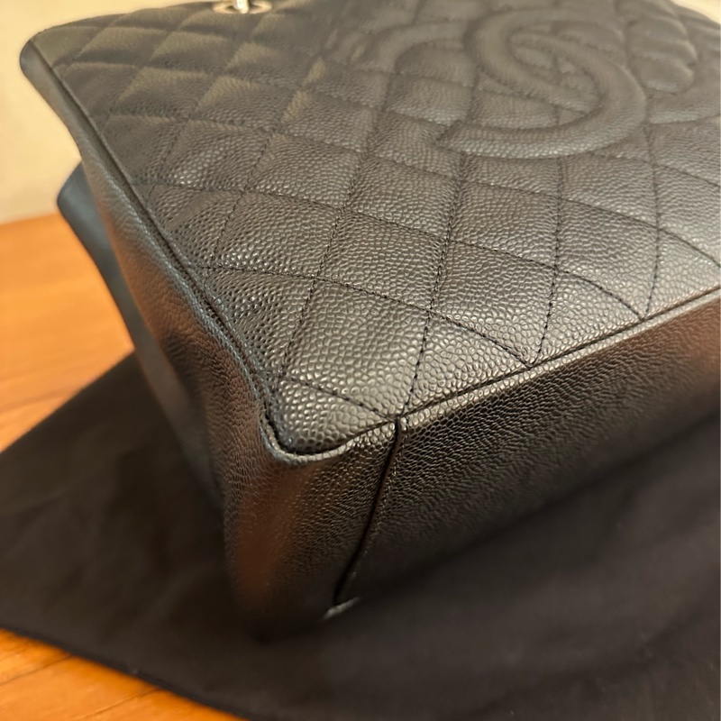 CHANEL 黑荔枝銀鏈GST 超級好看-7