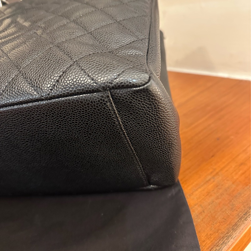 CHANEL 黑荔枝銀鏈GST 超級好看-8