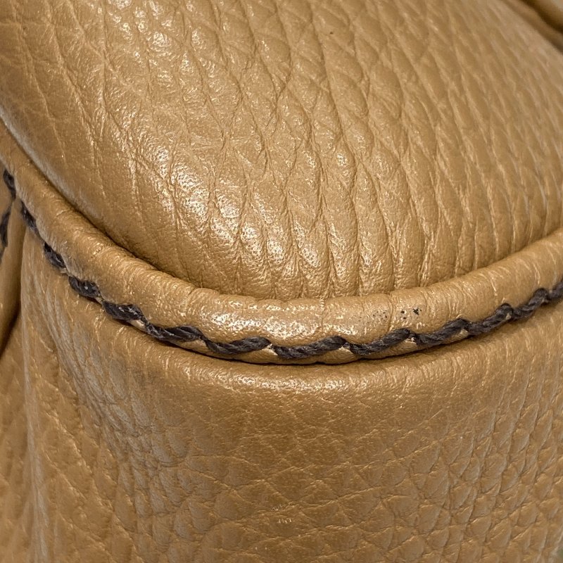 CHANEL 香奈兒 LAX Tassel Bag 手提包 棕色 銀釦-12