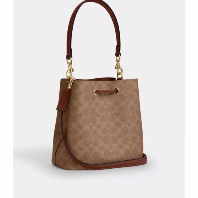 Coach 女士 Rowan 水桶包均碼碼21.6cm*14cm*21.6cm-1
