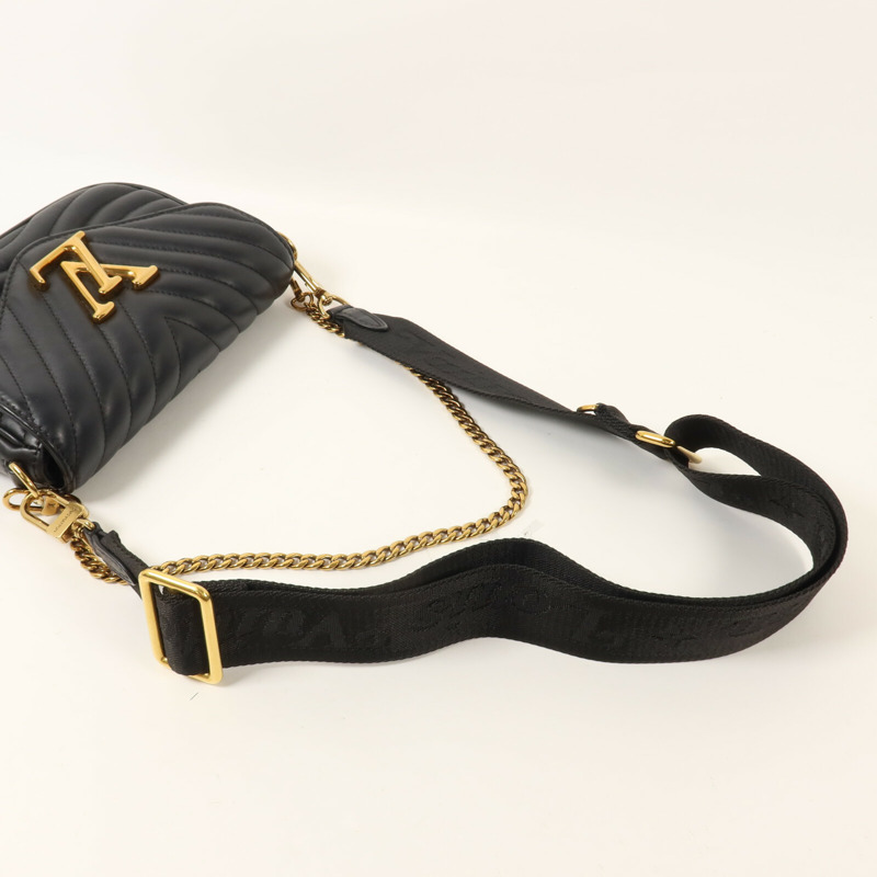 LOUIS VUITTON 牛皮皮革New Wave鏈帶手挽肩背兩用袋-6