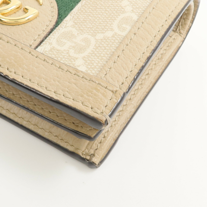 GUCCI 塗層帆布Ophidia GG Card Case Wallet錢包-7