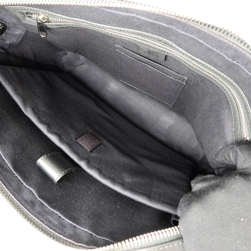 GUCCI 塗層帆布GG Supreme Briefcase肩背袋-4