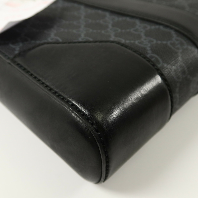 GUCCI 塗層帆布GG Supreme Briefcase肩背袋-14