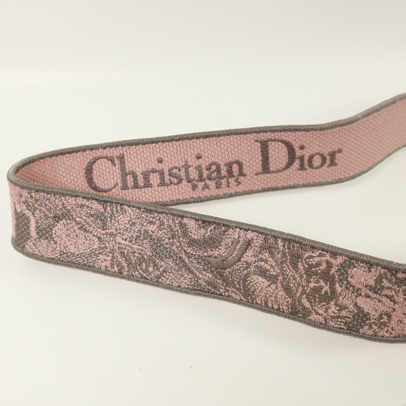 Dior 帆布Lady D-Joy Medium手挽肩背兩用袋-11