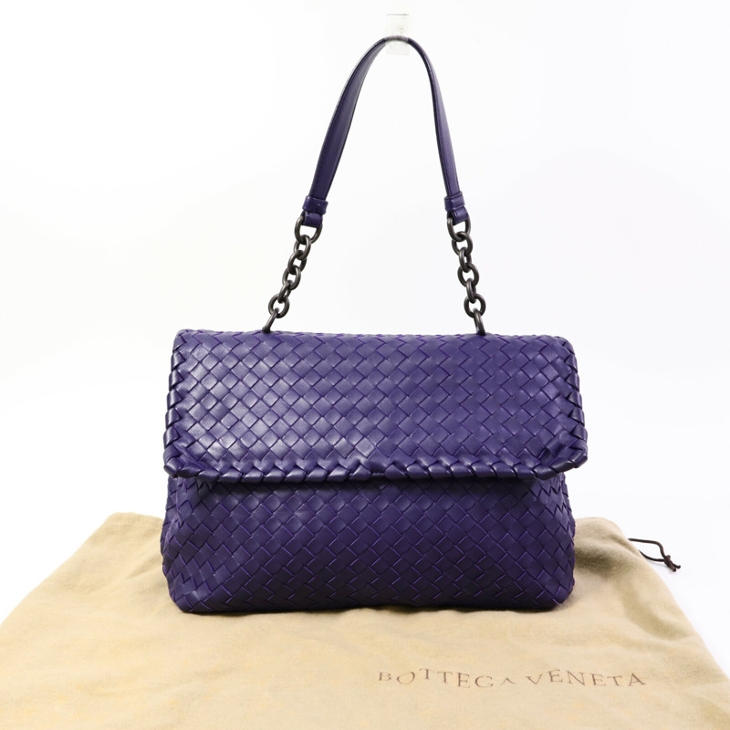 BOTTEGA VENETA 羊皮皮革Chain Shoulder Bag肩背袋-10