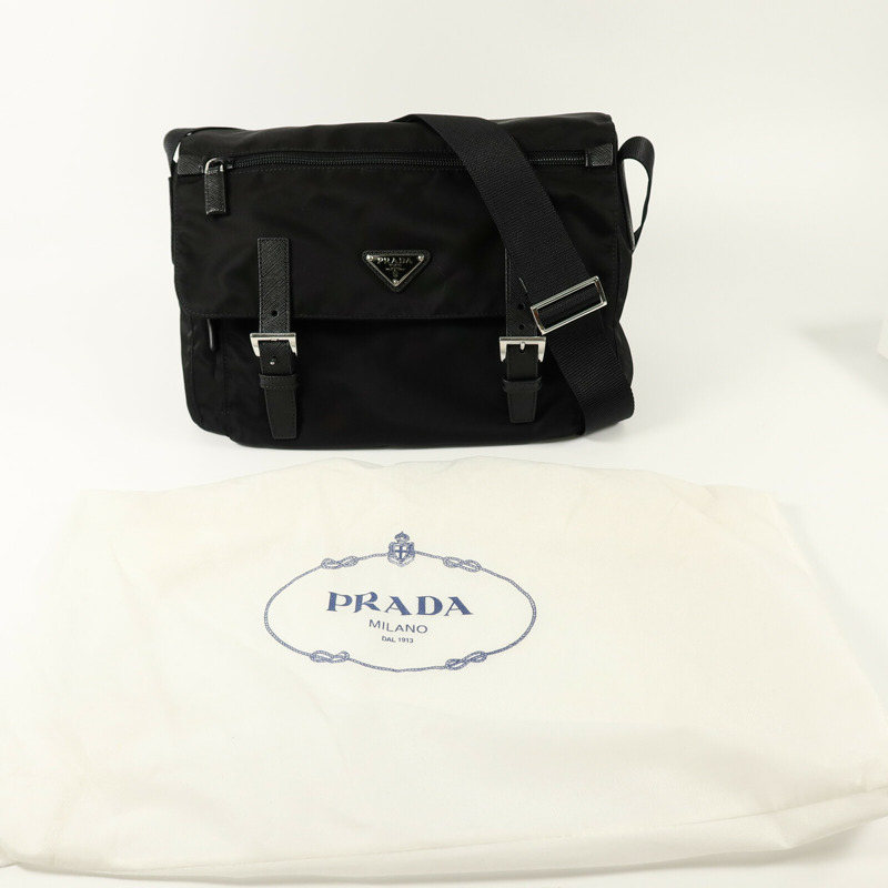 PRADA 尼龍Shoulder Bag肩背袋-6