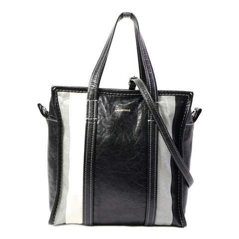 BALENCIAGA 羊皮皮革Bazaar Shopper S手挽肩背兩用袋