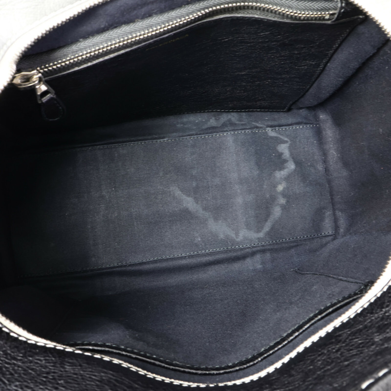 BALENCIAGA 羊皮皮革Bazaar Shopper S手挽肩背兩用袋-4