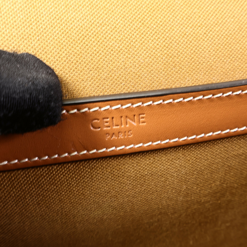 CELINE 塗層帆布Messenger Bag肩背袋-5