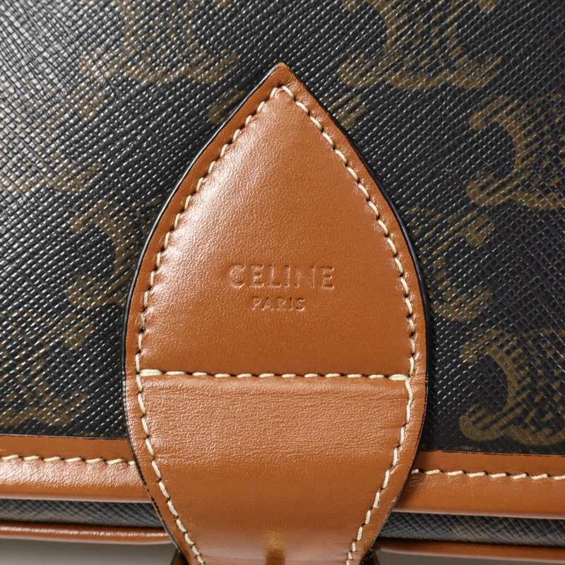 CELINE 塗層帆布Messenger Bag肩背袋-16