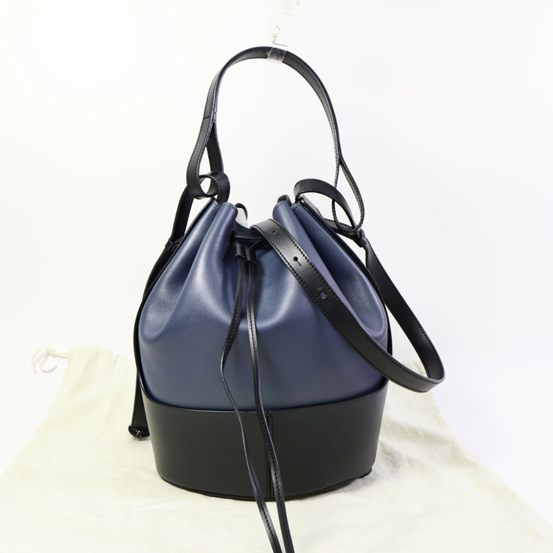 LOEWE 牛皮皮革Balloon Medium手挽肩背兩用袋-9