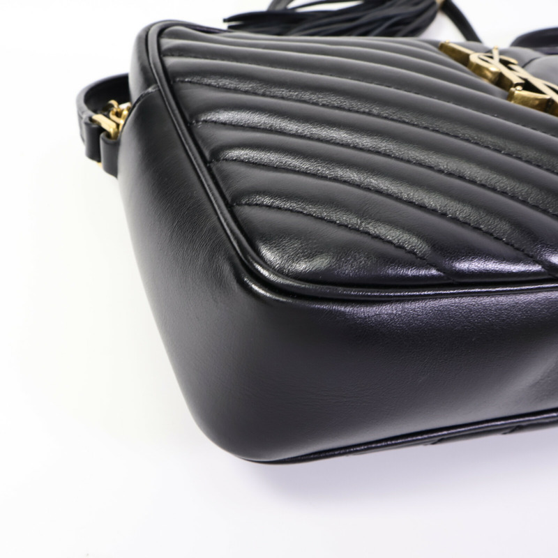 YVES SAINT LAURENT 牛皮皮革Lou Camera Bag肩背袋-10