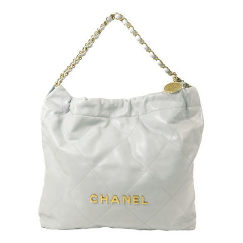 CHANEL 牛皮皮革Chanel 22 Large鏈帶肩背袋