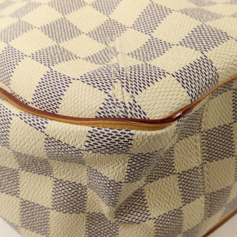 LOUIS VUITTON Damier Azur Soffi手挽肩背兩用袋-10