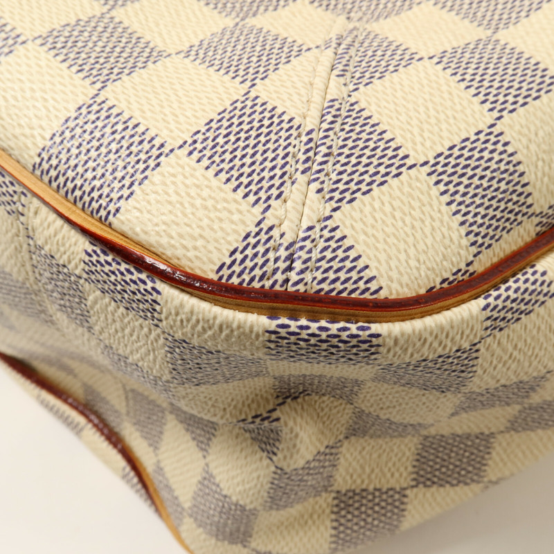 LOUIS VUITTON Damier Azur Soffi手挽肩背兩用袋-13