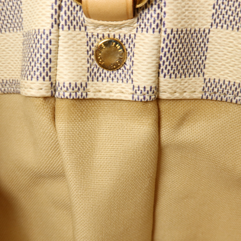 LOUIS VUITTON Damier Azur Soffi手挽肩背兩用袋-15