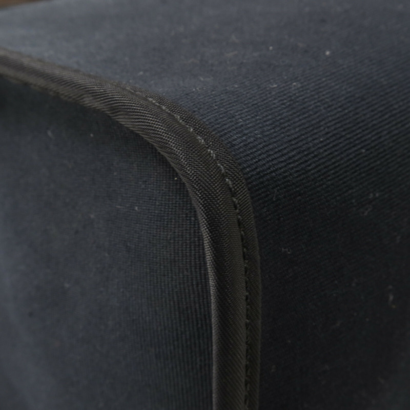 HERMES 帆布Herbag PM手挽肩背兩用袋Noir-10