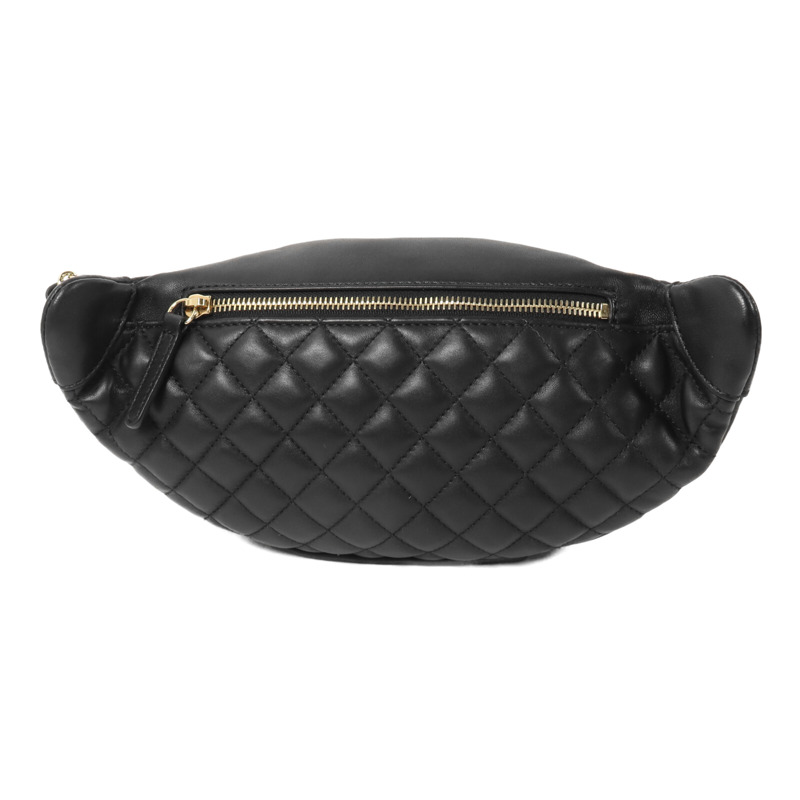 CHANEL 羊皮皮革Waist Bag鏈帶腰包-1