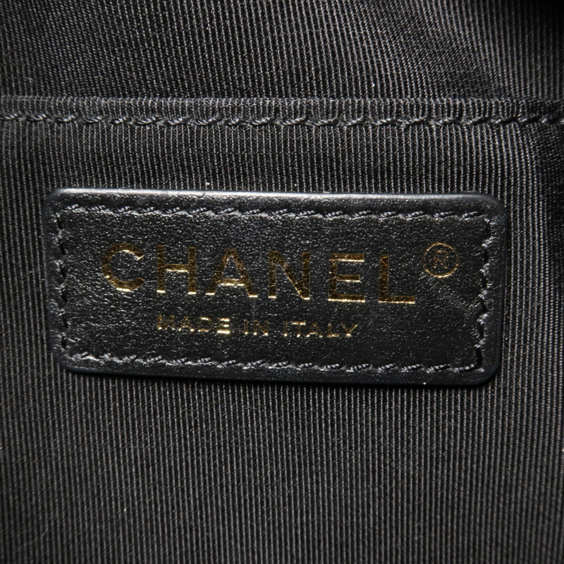 CHANEL 羊皮皮革Waist Bag鏈帶腰包-5