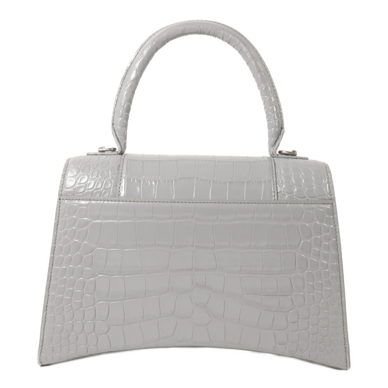 BALENCIAGA 牛皮皮革Hourglass手挽肩背兩用袋-1