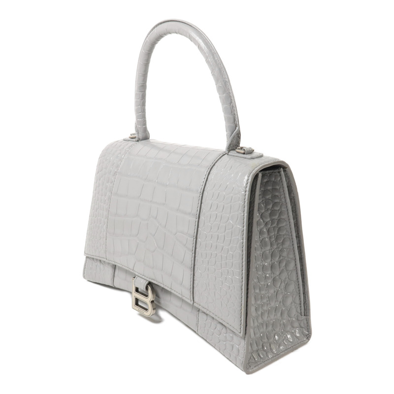 BALENCIAGA 牛皮皮革Hourglass手挽肩背兩用袋-2