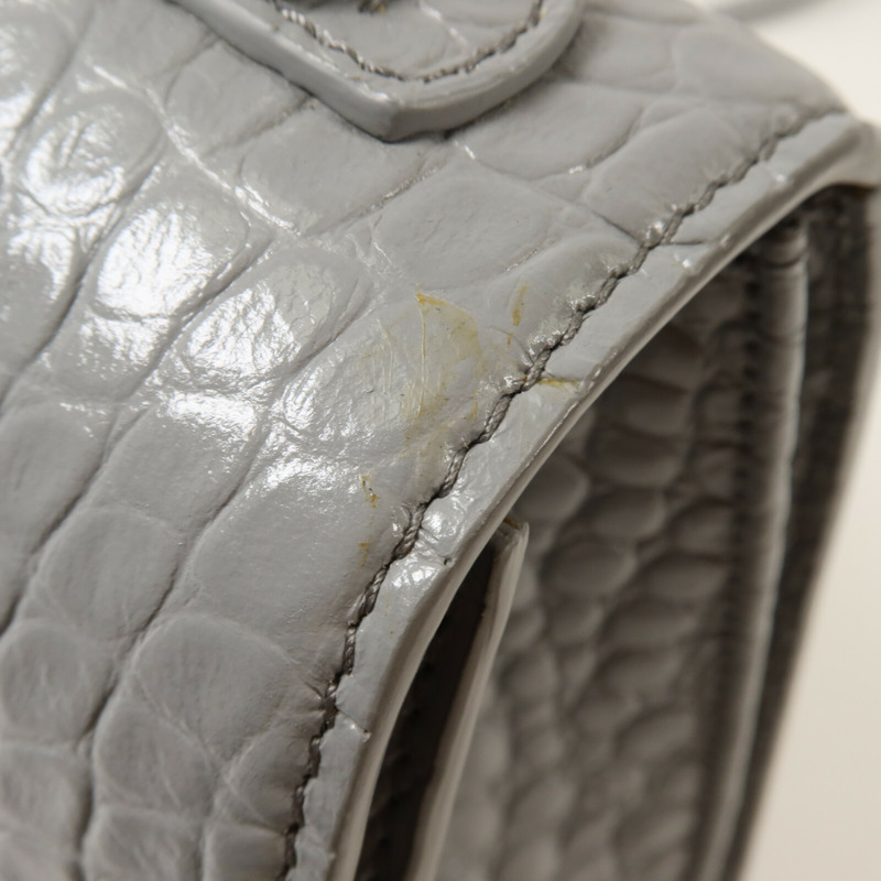 BALENCIAGA 牛皮皮革Hourglass手挽肩背兩用袋-11