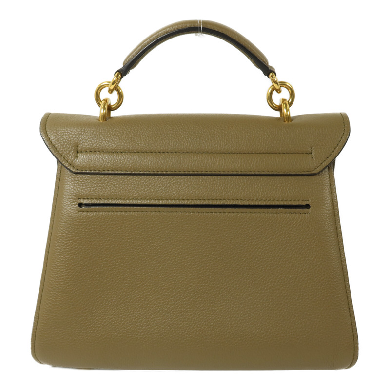 Salvatore Ferragamo 牛皮皮革Margot Gancini手挽肩背兩用袋-1