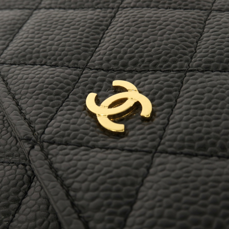 CHANEL 牛皮皮革Wallet On Chain鏈帶肩背袋-11