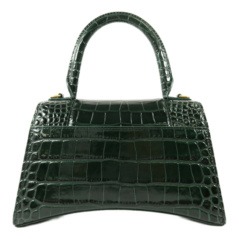 BALENCIAGA 牛皮皮革Hourglass Small手挽肩背兩用袋-1