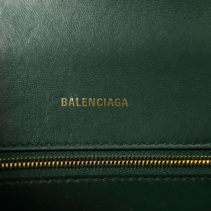 BALENCIAGA 牛皮皮革Hourglass Small手挽肩背兩用袋-8