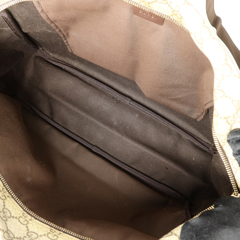 GUCCI 塗層帆布Messenger Bag肩背袋-4