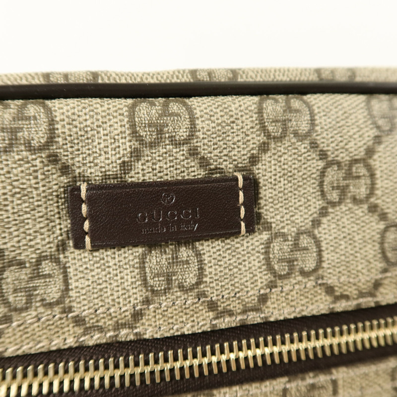 GUCCI 塗層帆布Messenger Bag肩背袋-5