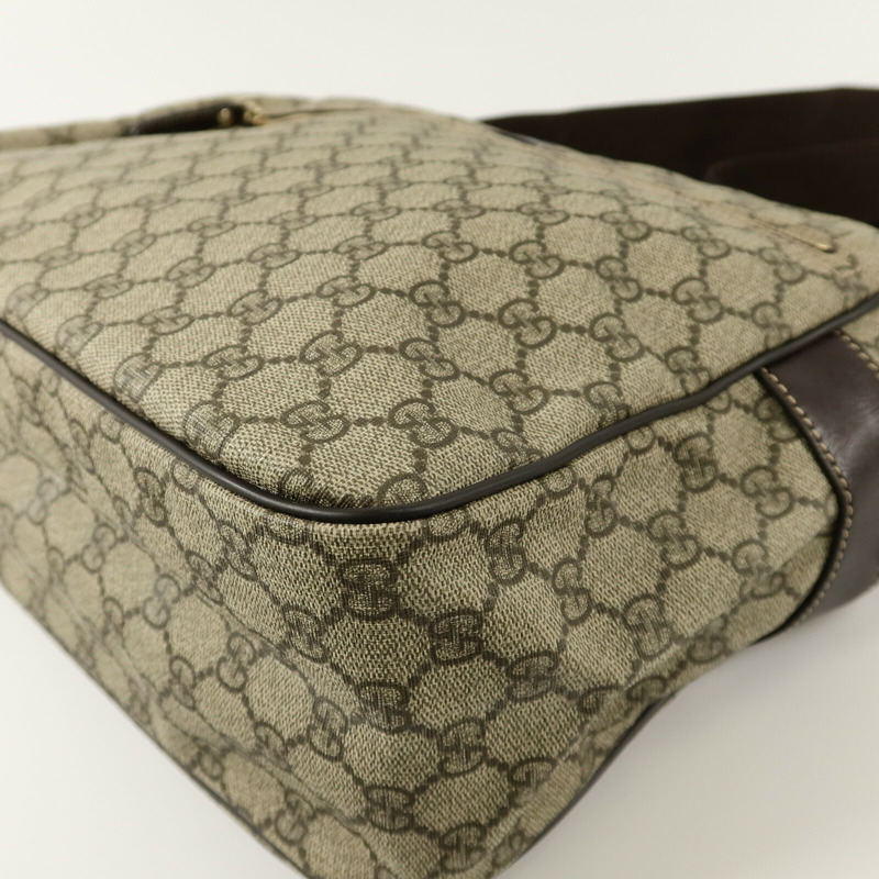 GUCCI 塗層帆布Messenger Bag肩背袋-10