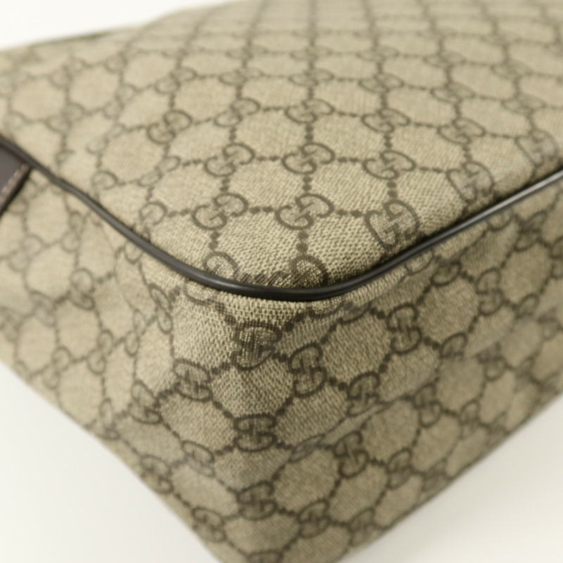 GUCCI 塗層帆布Messenger Bag肩背袋-13