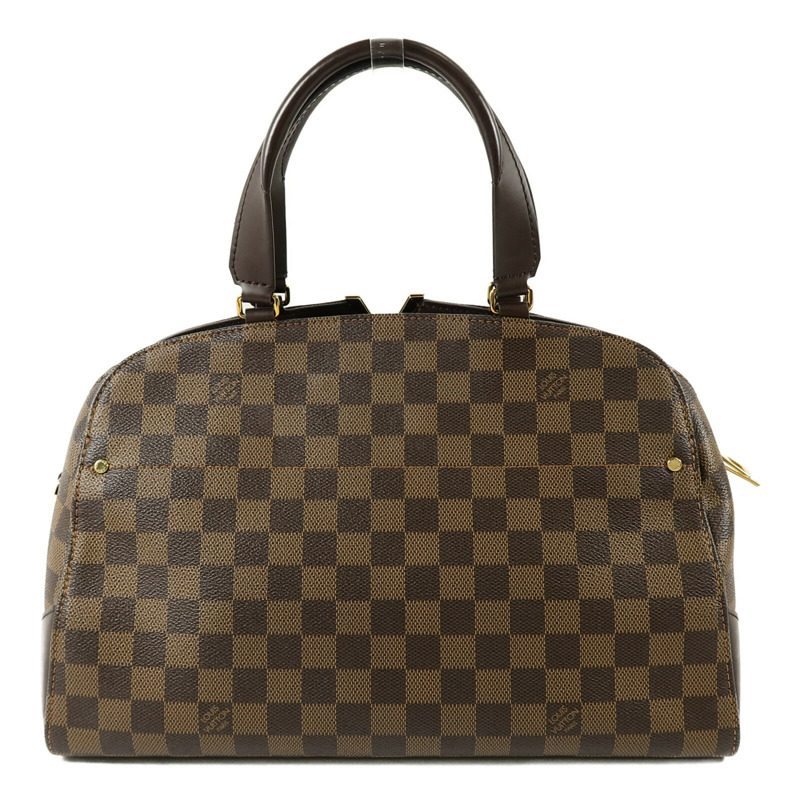 LOUIS VUITTON Damier Ebene Kensington Bowling手挽肩背兩用袋-1