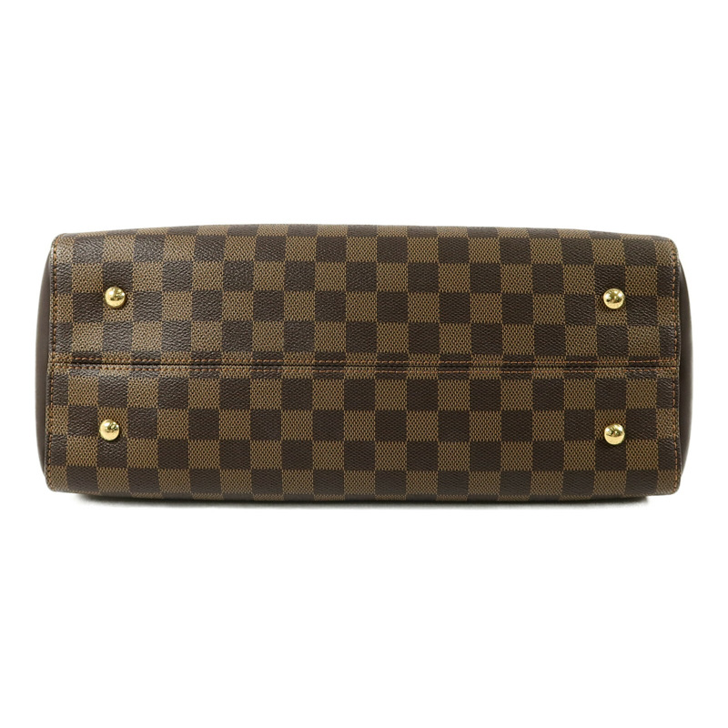 LOUIS VUITTON Damier Ebene Kensington Bowling手挽肩背兩用袋-3