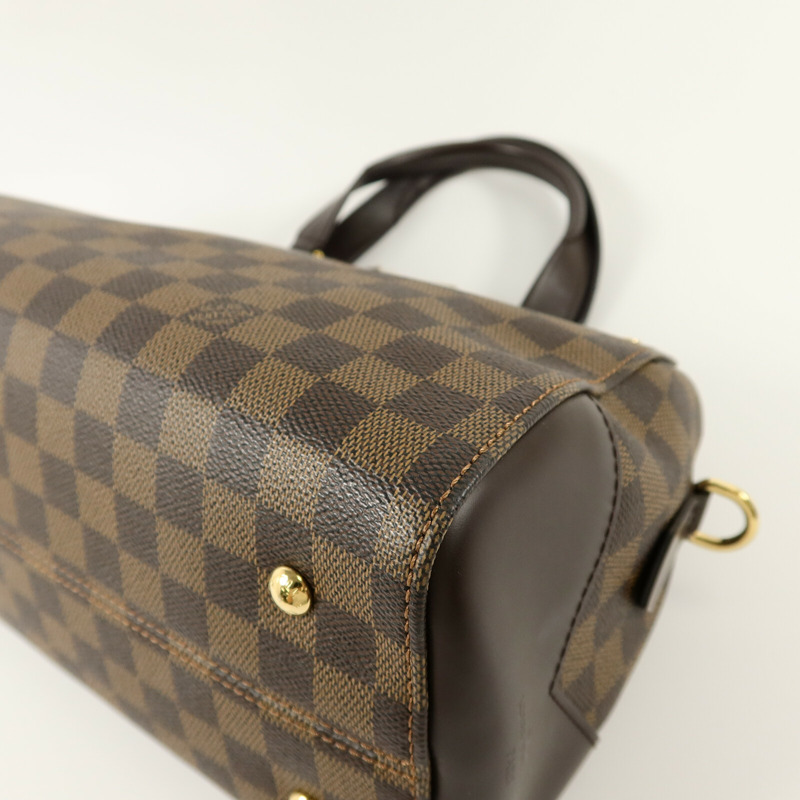 LOUIS VUITTON Damier Ebene Kensington Bowling手挽肩背兩用袋-13