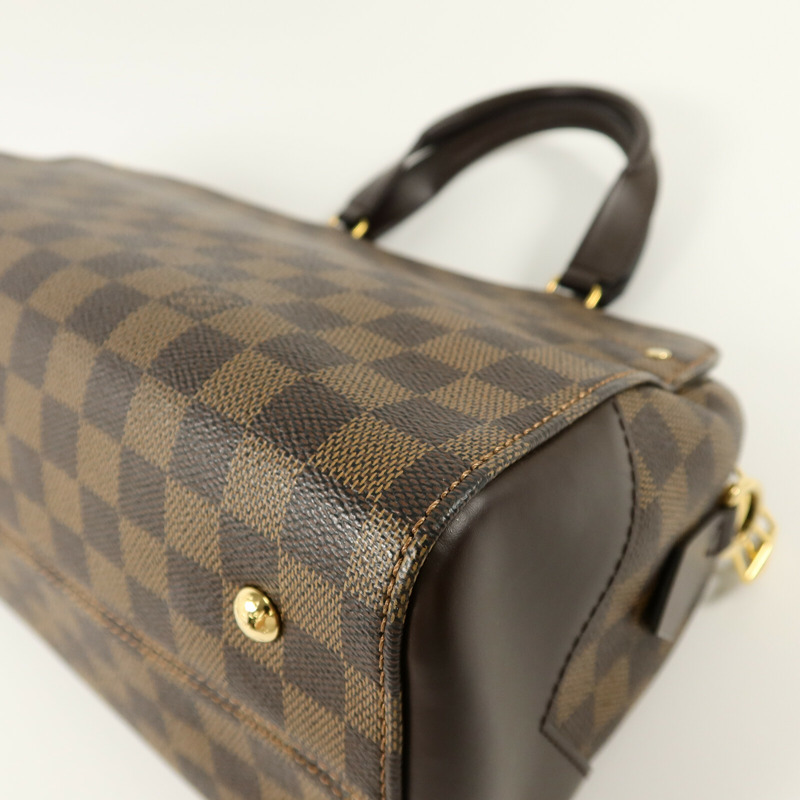 LOUIS VUITTON Damier Ebene Kensington Bowling手挽肩背兩用袋-15