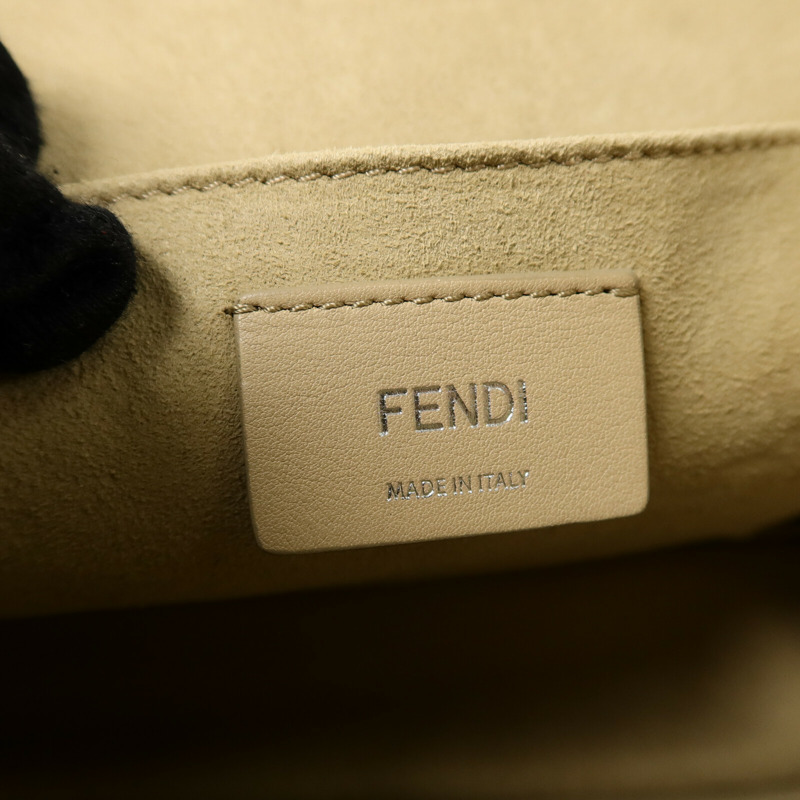 FENDI 牛皮皮革Kan I手挽肩背兩用袋-5