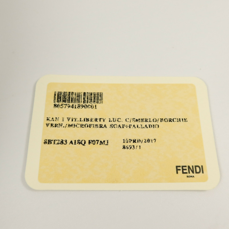 FENDI 牛皮皮革Kan I手挽肩背兩用袋-12
