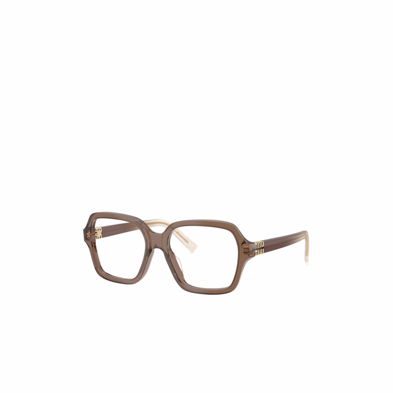 Miu Miu 女士 全框平光鏡52 54碼橋寬: 1.7cm; 鏡腿長: 14cm-0