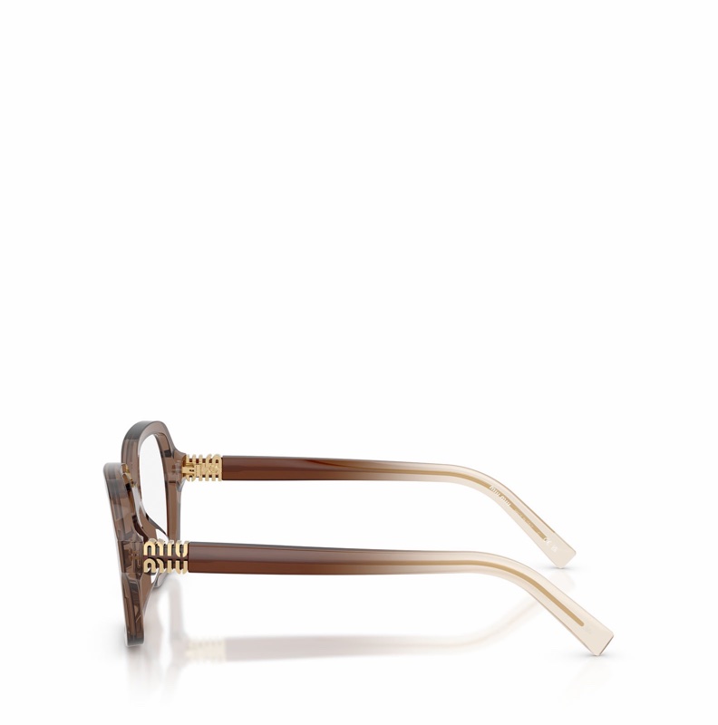 Miu Miu 女士 全框平光鏡52 54碼橋寬: 1.7cm; 鏡腿長: 14cm-3
