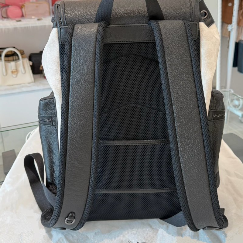 Coach SPRINT 拼色經典 SIGNATURE 後背包-1